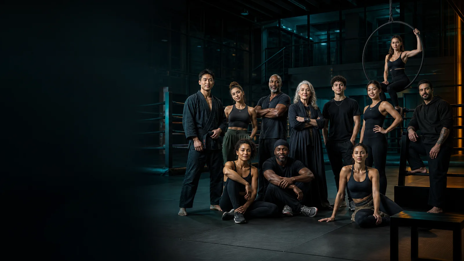 Une équipe pédagogique diverse réunit professeurs de disciplines sportives, artistiques et martiales au Kajyn.
